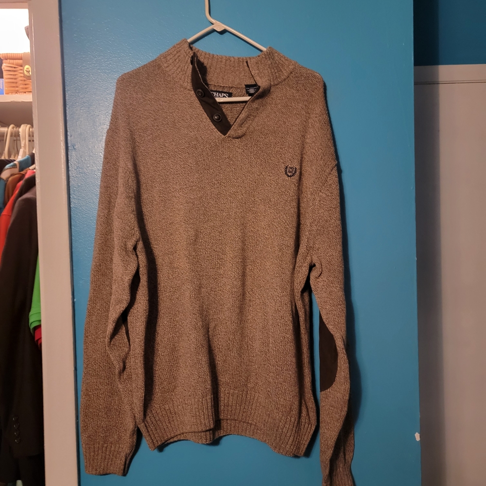 Chaps Men's Tan Sweater